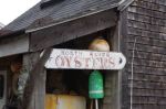 sign on oyster shed